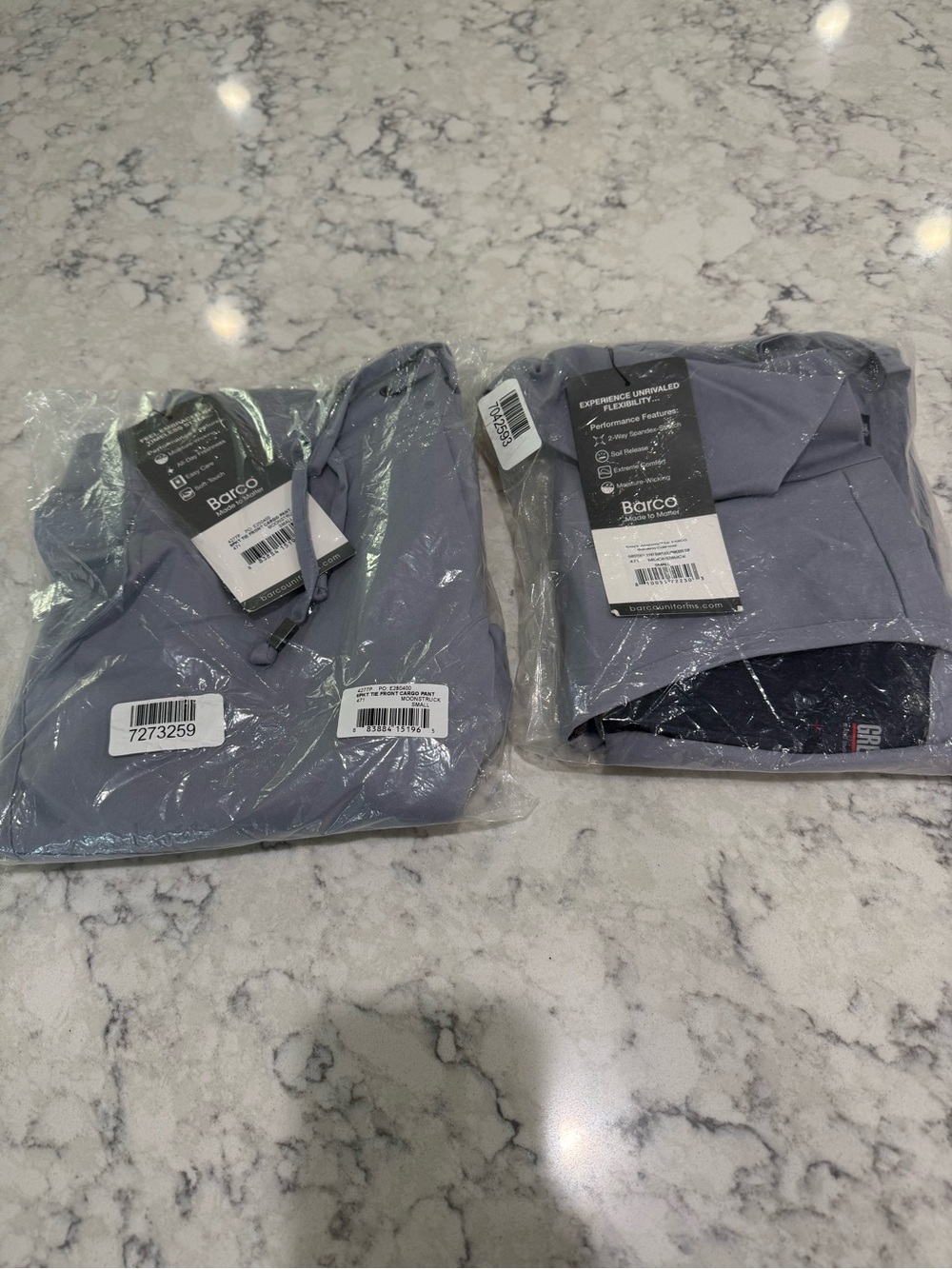 Women’s Grey’s Anatomy Size S Scrubs in Moonstruck Gray NWT
